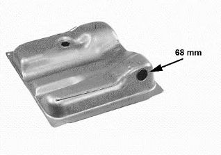 VAN WEZEL 5870081 -  Топливный бак